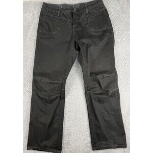 Kuhl Dulce Pants Women's Size 14 Reg Straight Washed Grey, Work Outdoor Hiking